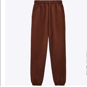BROWN ZARA SWEATS